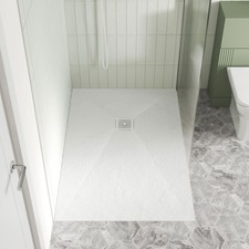 Slimline White Slate Effect