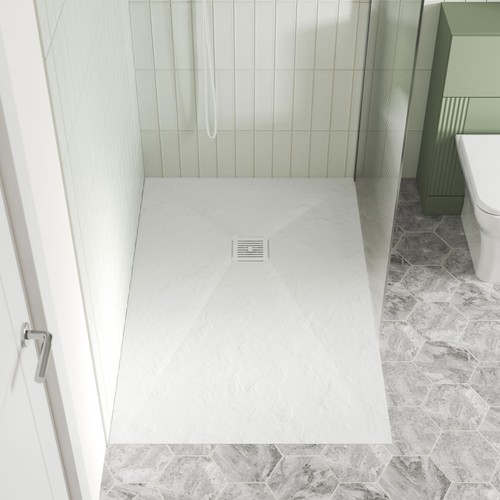 Slimline white slate effect - slimline,