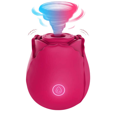 Rose vibrator clit sucking - clit,