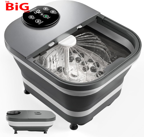 Electric foot spa with heat - with,