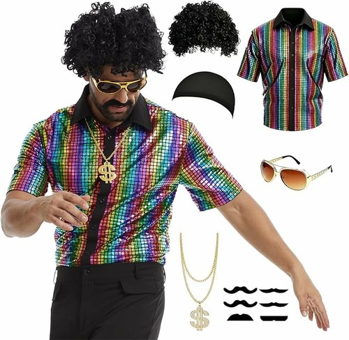 Men disco costume 1970s - disco,
