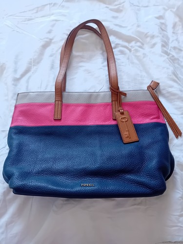 Fossil large leather