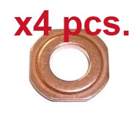 X4 PCS SEAL RING NOZZLE HOLDER X4 SET 499.501 ELRING I