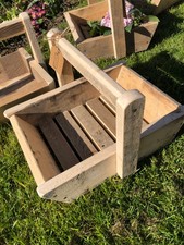 Garden trug, Rustic solid