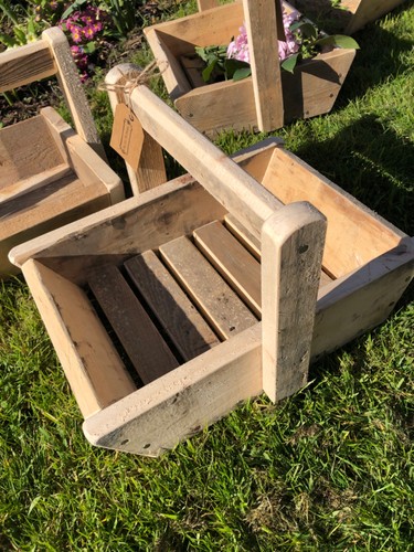 Garden trug rustic solid - garden,