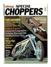 SPECIAL CHOPPERS MAGAZINE 1974 JANUARY-KAWASAKI Z-1 HONDA 750 HARLEY TRIKE