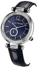 Saint Honore Swiss Made Ladies Watch Dark Linear Blue Audacy 7620211DFIN NEW