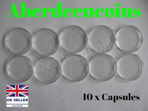 5mm coin capsules - 10,