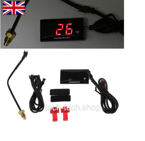 Motorcycle thermometer gauge - thermometer,