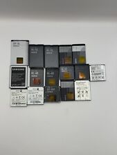 Joblot Of Used Phone Batteries For Various Phones NOT TESTED READ DESCRIPTION
