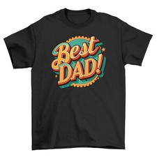 Best Dad Disc - Funny Frisbee T-shirt for The Coolest Dads! 100% cotton, Unisex