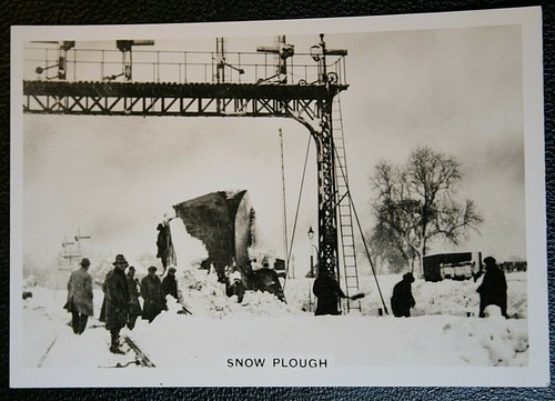 Lner snow plough - plough, signal