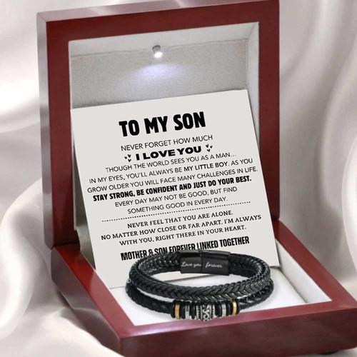 Son leather bracelet - my, pu