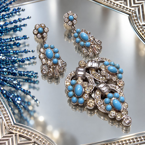 1920s art deco dress clip - 1920s,