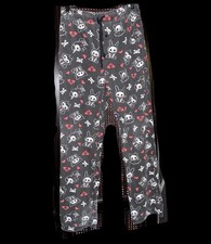 Skelanimals Pajama Pants Black