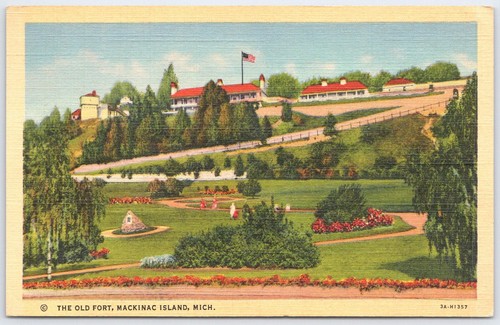 Vintage linen postcard - vintage,