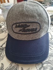 Land Rover Official  GREY Embroidered Wool Baseball Cap (RARE)