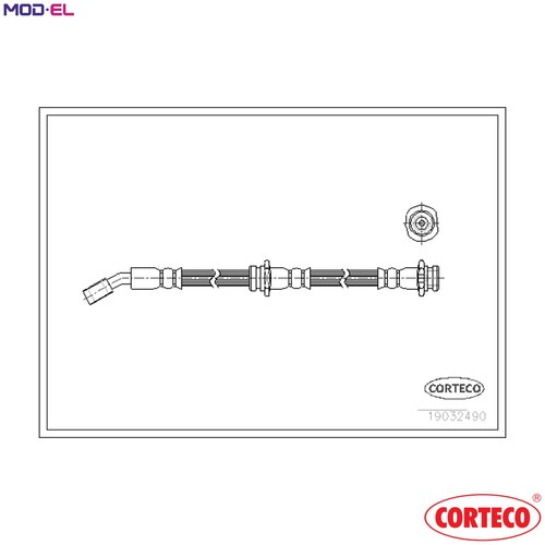 Brake hose 19032490 for - brake,