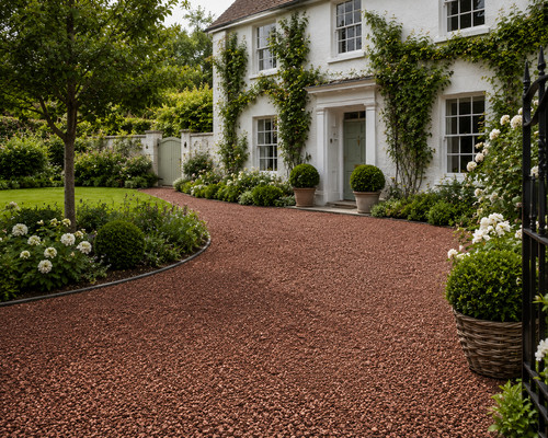 Red granite 14mm decorative - 14mm,