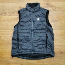 RLX Ralph Lauren 730 Bodywarmer Puffer Mens M Grey Golf Gilet Padded