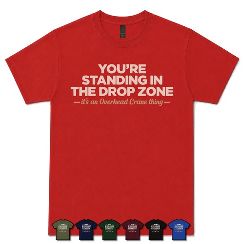 You standing the drop - you're, in