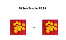 Craft Pom Poms 20mm-Toy Making