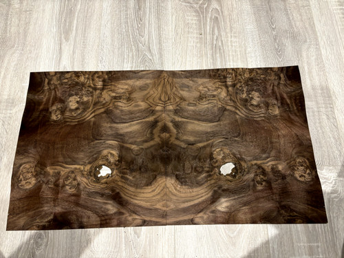 Burr walnut natural wood - -, 2
