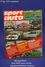 Sports Car 3/78 Opel Manta