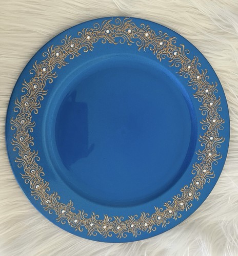 Acrylic mehndi thaal - ,