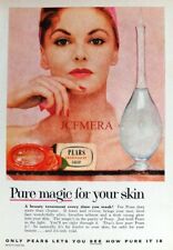 Vintage PEARS 'Transparent Soap' Toiletries ADVERT - Original 1956 Print