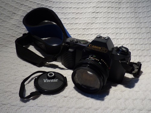 Canon t50 35mm film slr - 35mm,