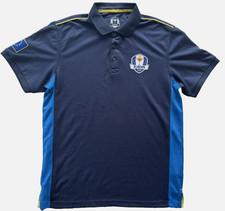 Ryder Cup Collection Fanatics 2018 Team Europe Polo Shirt, Large, Golf, Rare
