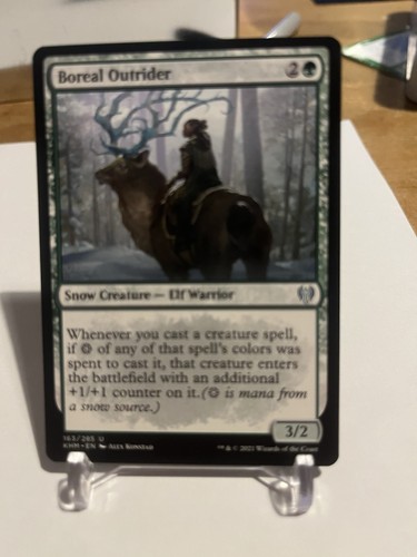 Mtg boreal outrider 163 - boreal,
