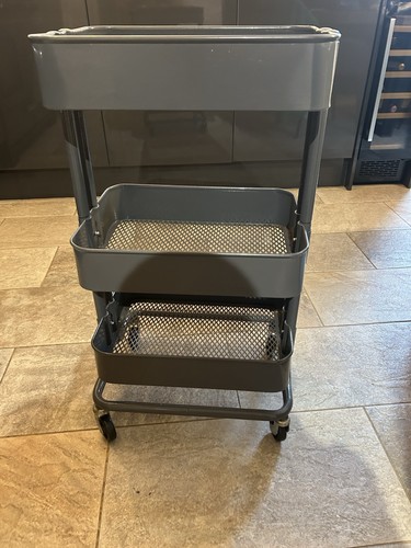 Ikea kitchen trolly grey - kitchen,