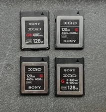Sony G Series 2 x 128GB and 2