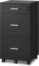 3-Drawer File Cabinet