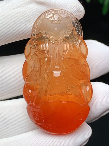 Natural red rabbit hair - rabbit, quartz