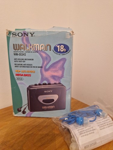 Sony walkman ex342 cassette - wm-ex342,