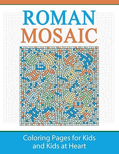 Roman mosaic coloring - roman,