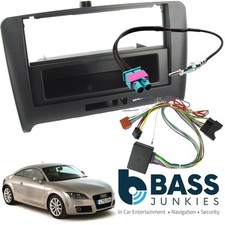 Audi TT 8J MK2 2006-14 Car Stereo Single Din Fascia & Fully Amplified Bose Kit