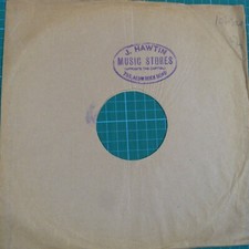 10" 78rpm gramophone record