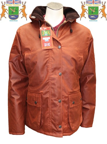 Ladies london wax jacket - ladies,