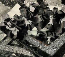 Handmade Girls Frilly Tutu Ruffle Ankle Baby Girls Diamante Stack Bow Socks ❤️