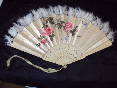 Antique bone fabric - antique, &