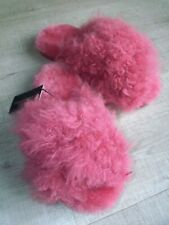 NEW EMU Australia Ladies Sheepskin Slippers Size UK 4 - Pink