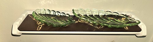Pair art deco - pair, green