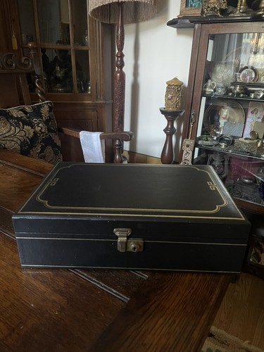 Vintage large wooden box