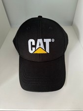 CAT BLACK BASEBALL CAP- NEW