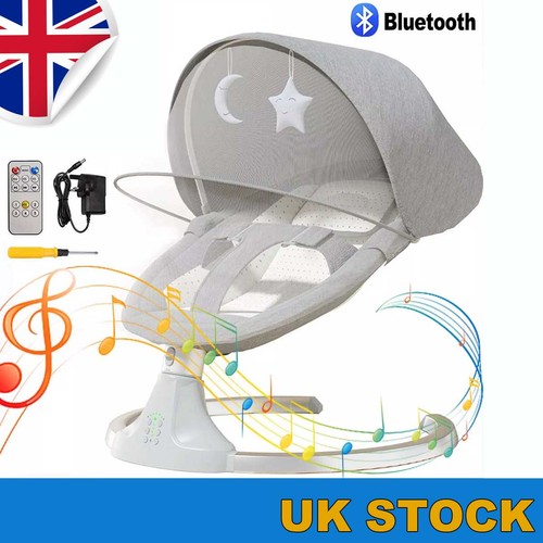 Bluetooth electric baby swing - electric,