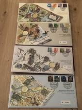 4 Bridges Full Set BUNC £1